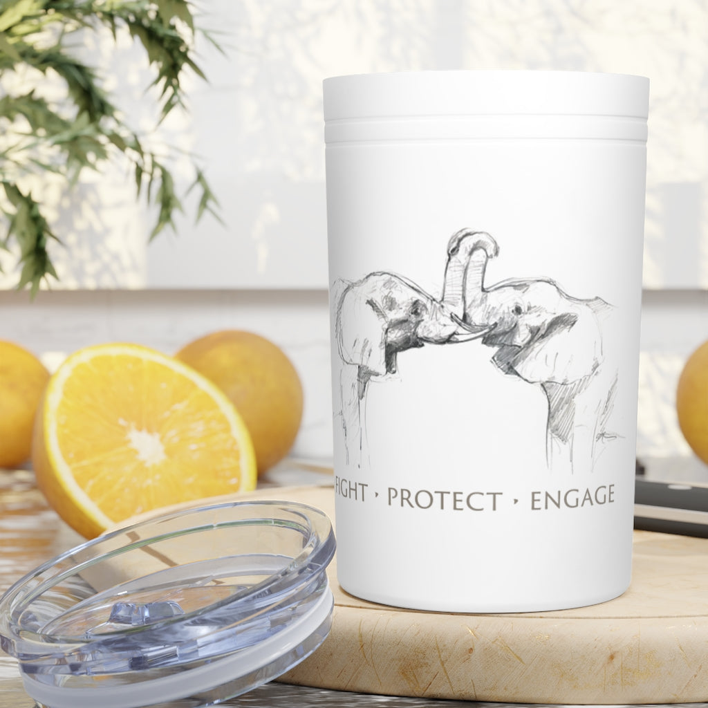 DSWF Elephant Epic Elephant Friends Vacuum Insulated Tumbler, 11oz