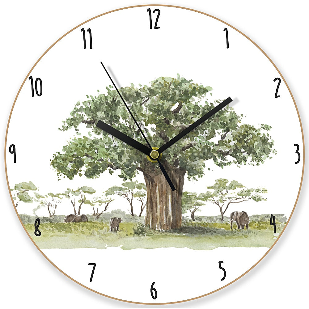 Giant Amongst Giants Wooden Clock