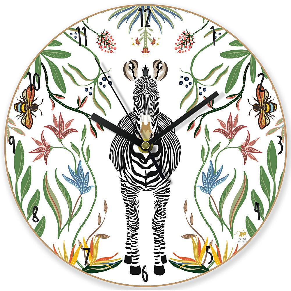 EA Zebra Clocks