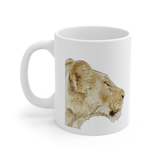 The Strength of the Lioness • WCRC • Ceramic Coffee Cups, 11oz, 15oz