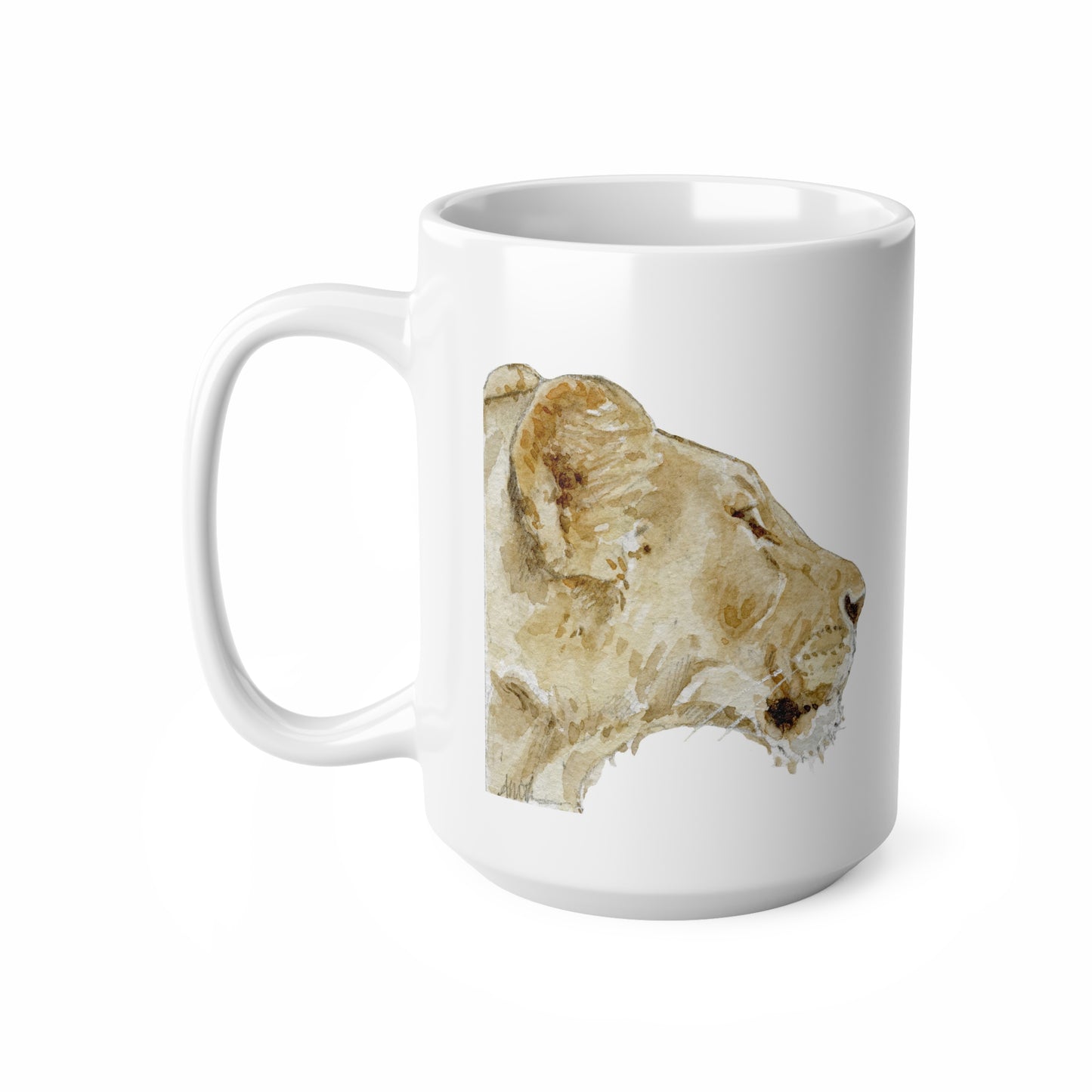 The Strength of the Lioness • WCRC • Ceramic Coffee Cups, 11oz, 15oz