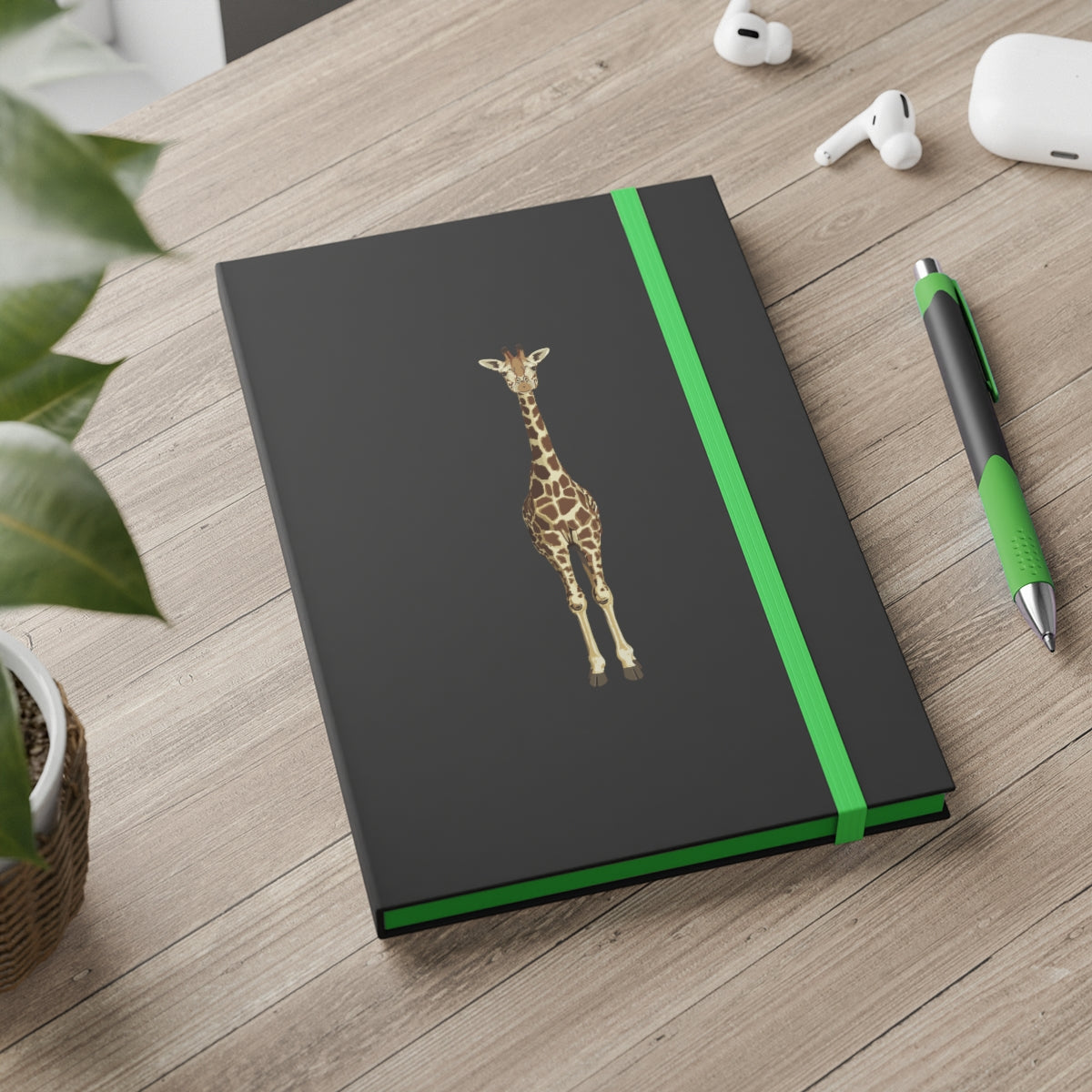 EA Giraffe Color Contrast Notebook - Ruled