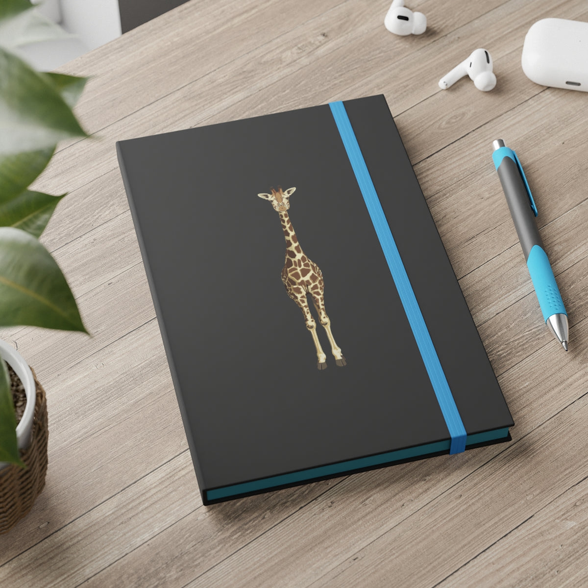 EA Giraffe Color Contrast Notebook - Ruled