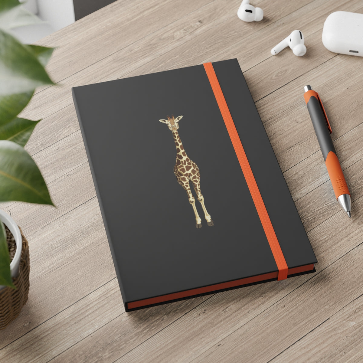 EA Giraffe Color Contrast Notebook - Ruled