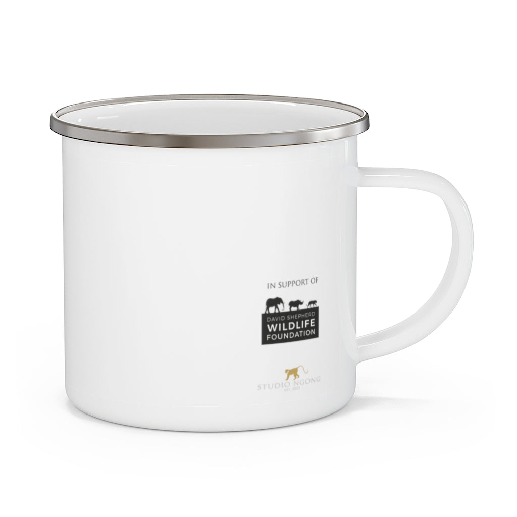 DSWF Elephant Epic 75 Elephant Friends Enamel Camping Mug